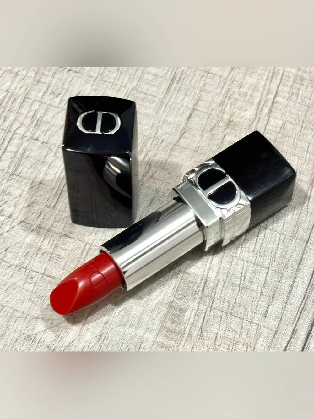 Dior Rouge lipstick #849 Rouge Cinema satin finish